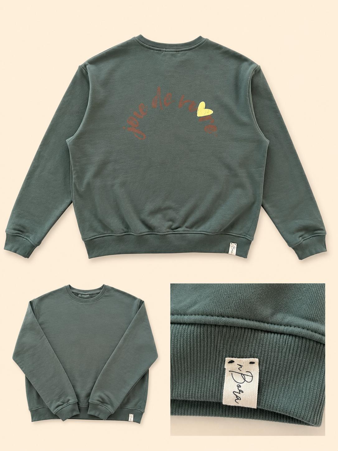 Sudadera chico verde oscuro - Imagen 2